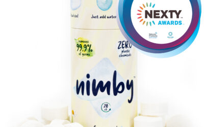 Nimby receives 2022 Nexty Award for Best New Personal Care or Beauty Product